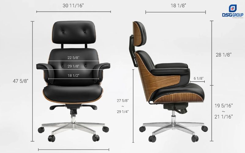 Chiều rộng của ghế như thế nào phù hợp