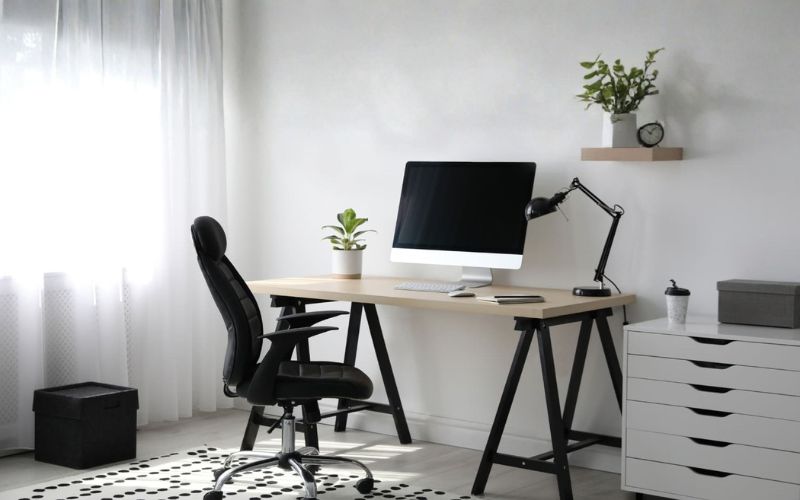 Chọn bàn có kích thước hợp với diện tích văn phòng