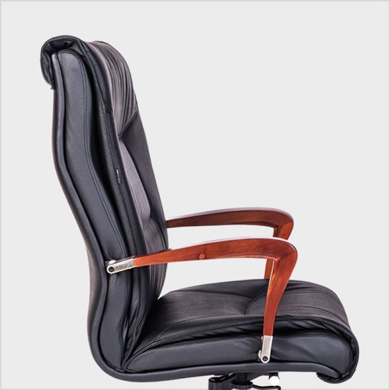 ghe-giam-doc-lanh-dao-tq30-5 Tay ghế TQ30 được cấu tạo gỗ cao cấp