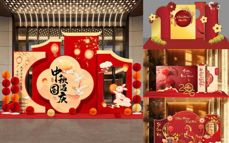 Một số lưu ý khi chọn vật dụng trang trí văn phòng ngày Tết