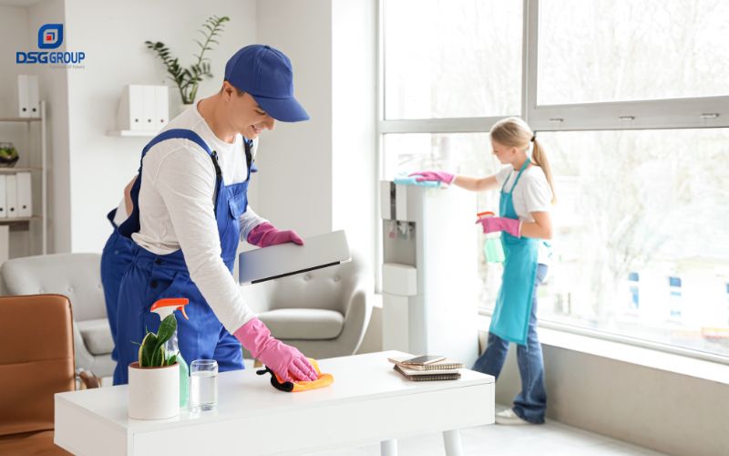 Dọn dẹp vệ sinh bàn gỗ sao cho sạch sẽ