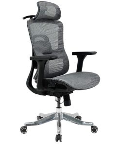 Ghế GLE20 nhựa xám dễ dàng cho người dùng lựa chọn