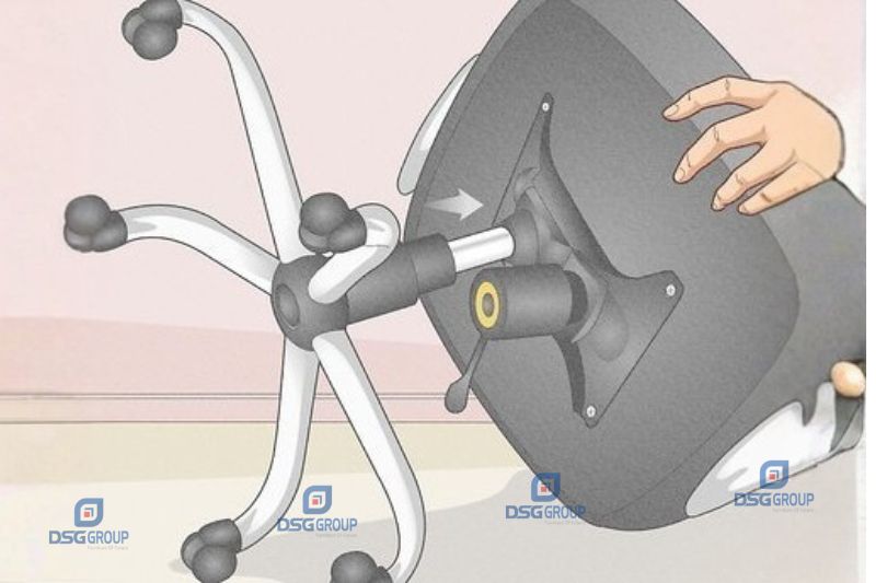 Mâm ghế bị cong vênh hoặc hư hỏng 