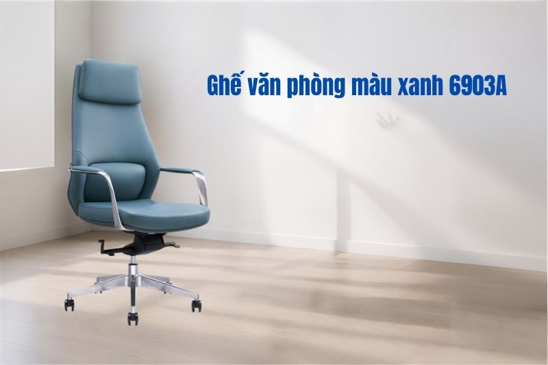 Mẫu ghế da, nỉ màu xanh dành cho lãnh đạo ảnh 16