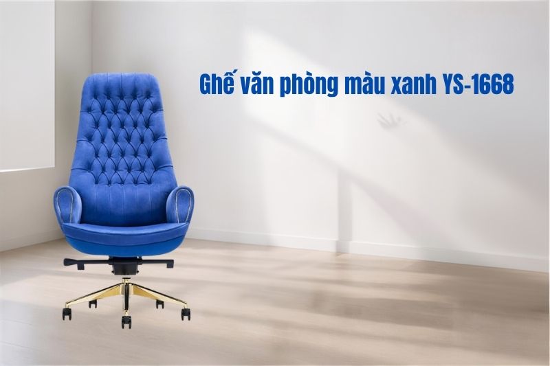 Mẫu ghế da, nỉ màu xanh dành cho lãnh đạo ảnh 14