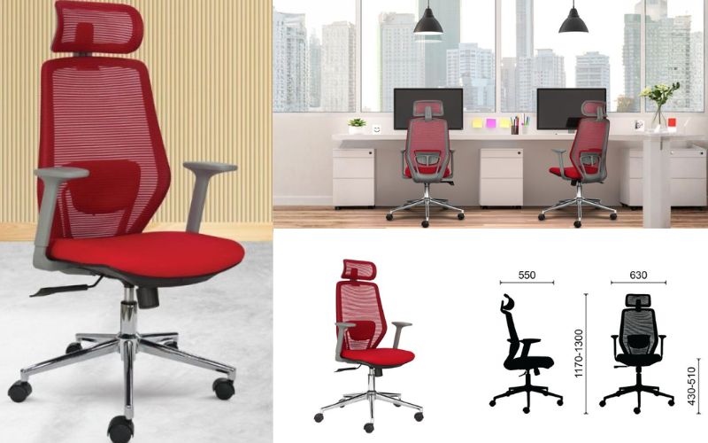 Kiểu dáng gọn gàng, thanh lịch với mẫu ghế M1110 X – 01